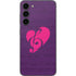 Purple Musical Notes Galaxy S23 Plus Skin