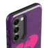Purple Musical Notes Galaxy S23 Pro Case