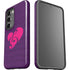 Purple Musical Notes Galaxy S23 Pro Case