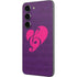 Purple Musical Notes Galaxy S23 Skin