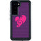 Purple Musical Notes Galaxy S23 Waterproof Case