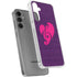 Purple Musical Notes Galaxy S24 Plus Clear Case