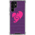Purple Musical Notes Galaxy S24 Ultra Clear Case