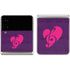 Purple Musical Notes Galaxy Z Flip3 5G Skin