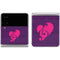 Purple Musical Notes Galaxy Z Flip4 5G Skin