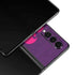 Purple Musical Notes Galaxy Z Fold3 5G Skin