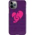 Purple Musical Notes iPhone 11 Pro Lite Case