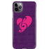 Purple Musical Notes iPhone 11 Pro Max Lite Case