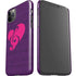 Purple Musical Notes iPhone 11 Pro Max Lite Case