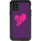 Purple Musical Notes iPhone 11 Pro Max Waterproof Case