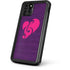 Purple Musical Notes iPhone 11 Pro Max Waterproof Case