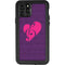Purple Musical Notes iPhone 11 Pro Waterproof Case