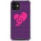 Purple Musical Notes iPhone 12 Mini Clear Case