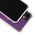 Purple Musical Notes iPhone 12 Mini Clear Case