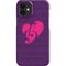 Purple Musical Notes iPhone 12 Mini Lite Case