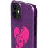Purple Musical Notes iPhone 12 Mini Lite Case