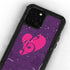 Purple Musical Notes iPhone 12 Pro Waterproof Case