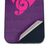 Purple Musical Notes iPhone 12 Skin