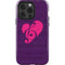 Purple Musical Notes iPhone 13 Pro Impact Case