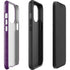 Purple Musical Notes iPhone 13 Pro Impact Case