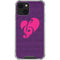Purple Musical Notes iPhone 14 Plus Clear Case