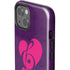Purple Musical Notes iPhone 15 Impact Case