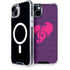 Purple Musical Notes iPhone 15 Plus MagSafe Case