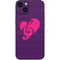 Purple Musical Notes iPhone 14 Plus Skin