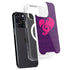 Purple Musical Notes iPhone 15 Pro MagSafe Case