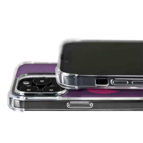 Purple Musical Notes iPhone 15 Pro MagSafe Case