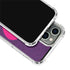 Purple Musical Notes iPhone 14 Pro Max Clear Case