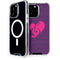 Purple Musical Notes iPhone 14 Pro Max MagSafe Case