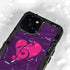 Purple Musical Notes iPhone 15 Waterproof Case