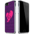 Purple Musical Notes iPhone SE (2nd & 3rd Gen) Clear Case