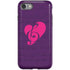 Purple Musical Notes iPhone SE (2nd & 3rd Gen) Pro Case
