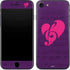 Purple Musical Notes iPhone SE (2nd & 3rd Gen) Skin