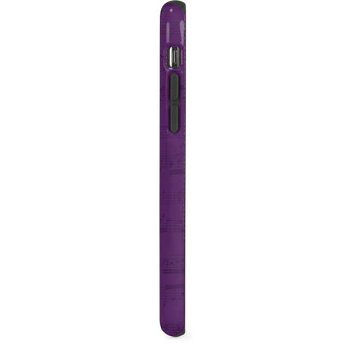 Purple Musical Notes iPhone XS Pro Case