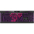 Purple Musical Notes K95 RGB PLATINUM Mechanical Gaming Keyboard Skin