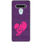 Purple Musical Notes LG Stylo 6 Clear Case