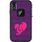 Purple Musical Notes LifeProof Fre iPhone Skin