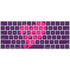 Purple Musical Notes Magic Keyboard Skin