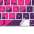 Purple Musical Notes Magic Keyboard Skin