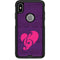 Purple Musical Notes Otterbox Commuter iPhone Skin