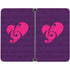 Purple Musical Notes Surface Duo Skin