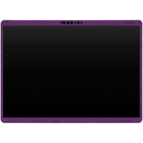 Purple Musical Notes Surface Pro 9 Skin
