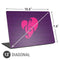 Purple Musical Notes Universal Laptop 13in (10.6 x 7.6in) Skin