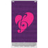 Purple Musical Notes Xbox Series S Bundle Skin