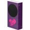 Purple Musical Notes Xbox Series S Console Skin
