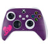 Purple Musical Notes Xbox Series S Controller Skin