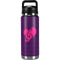 Purple Musical Notes YETI Rambler 26oz Bottle Skin